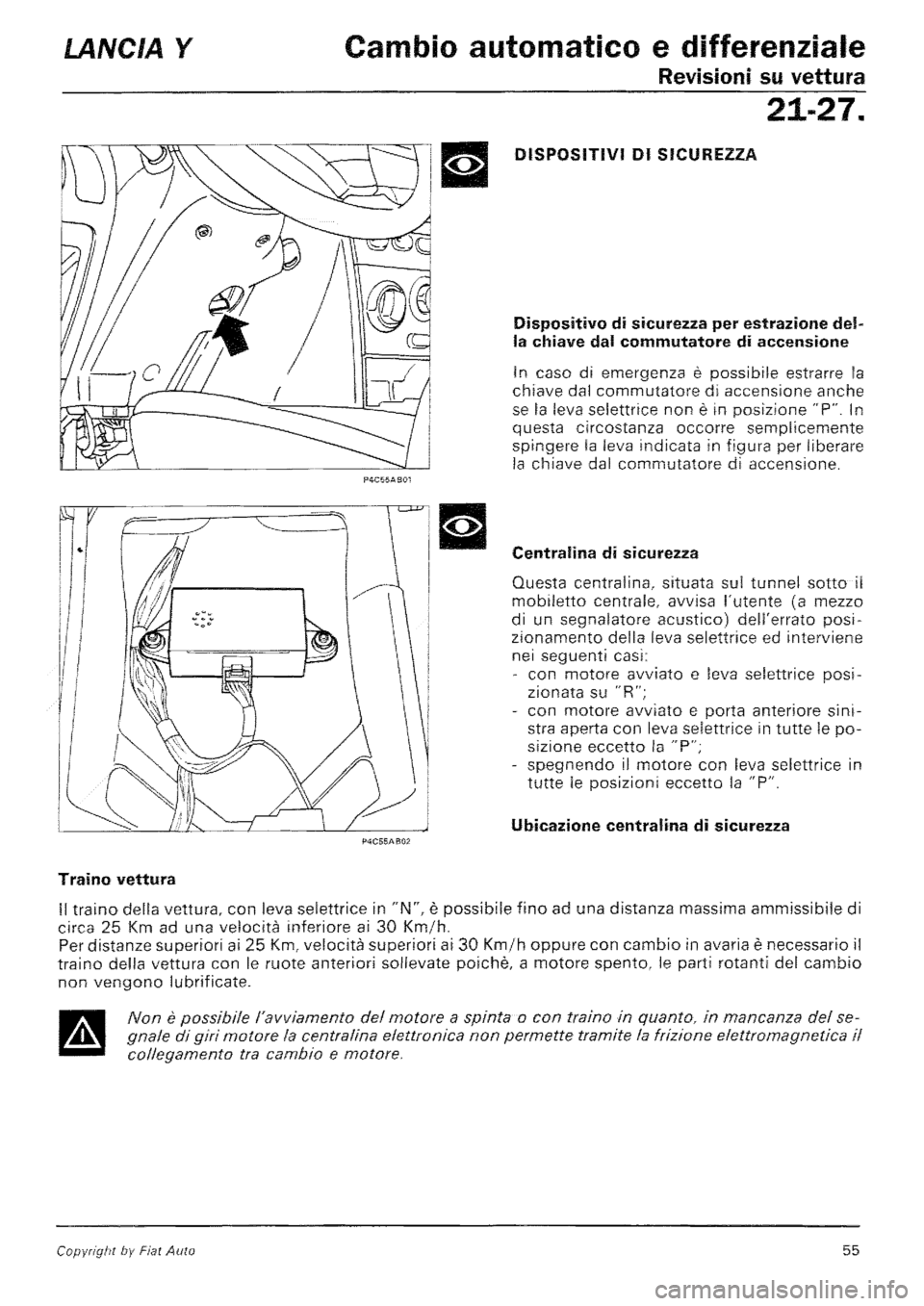 LANCIA Y 1997  Service Repair Manual 