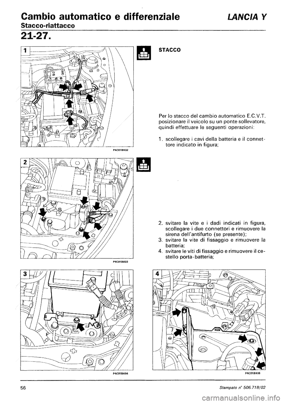 LANCIA Y 1997  Service Repair Manual 