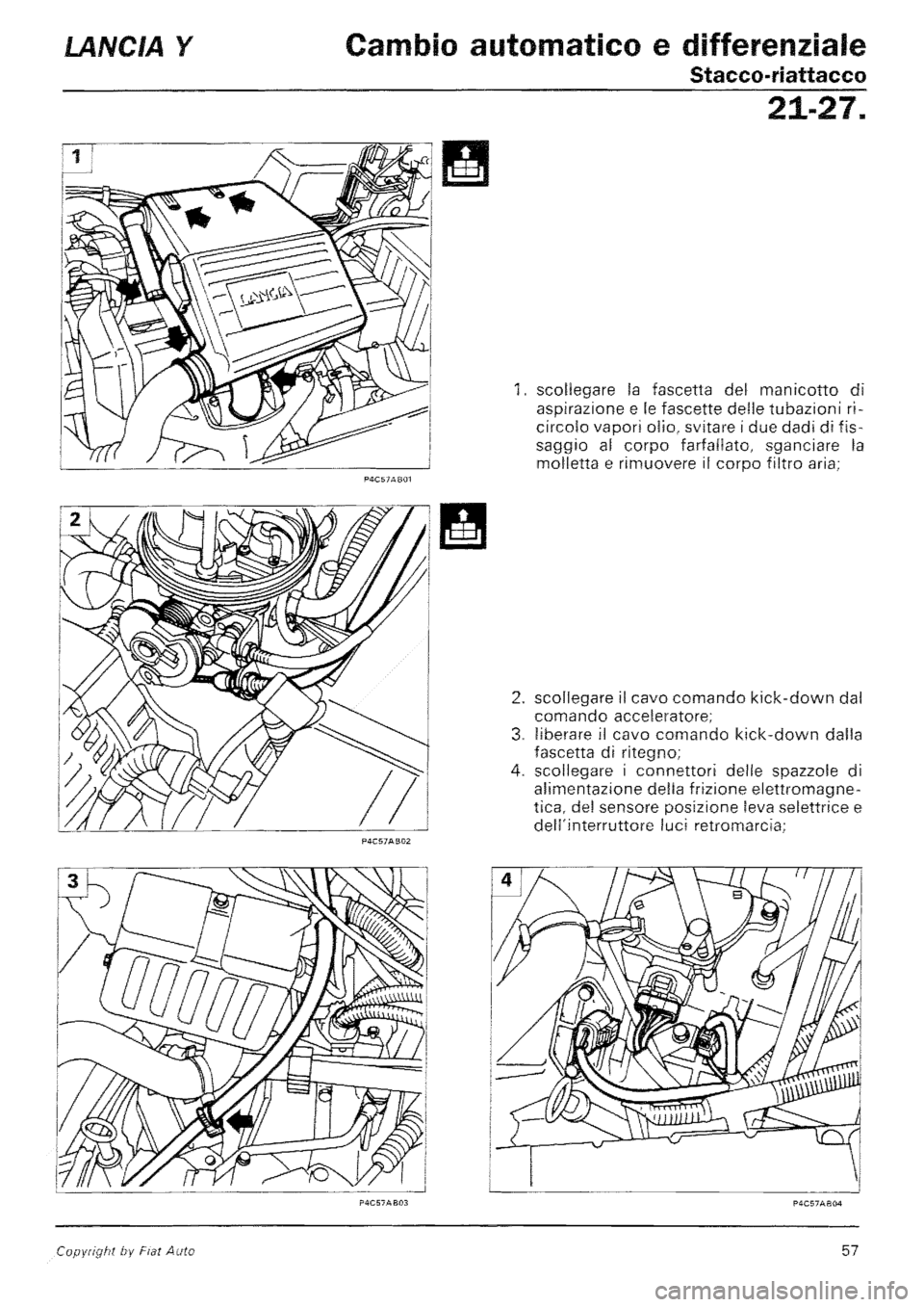 LANCIA Y 1997  Service Repair Manual 