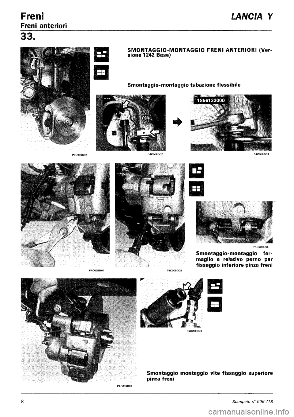 LANCIA Y 1997 Service Repair Manual LANCIA Y 1997 Service Repair Manual