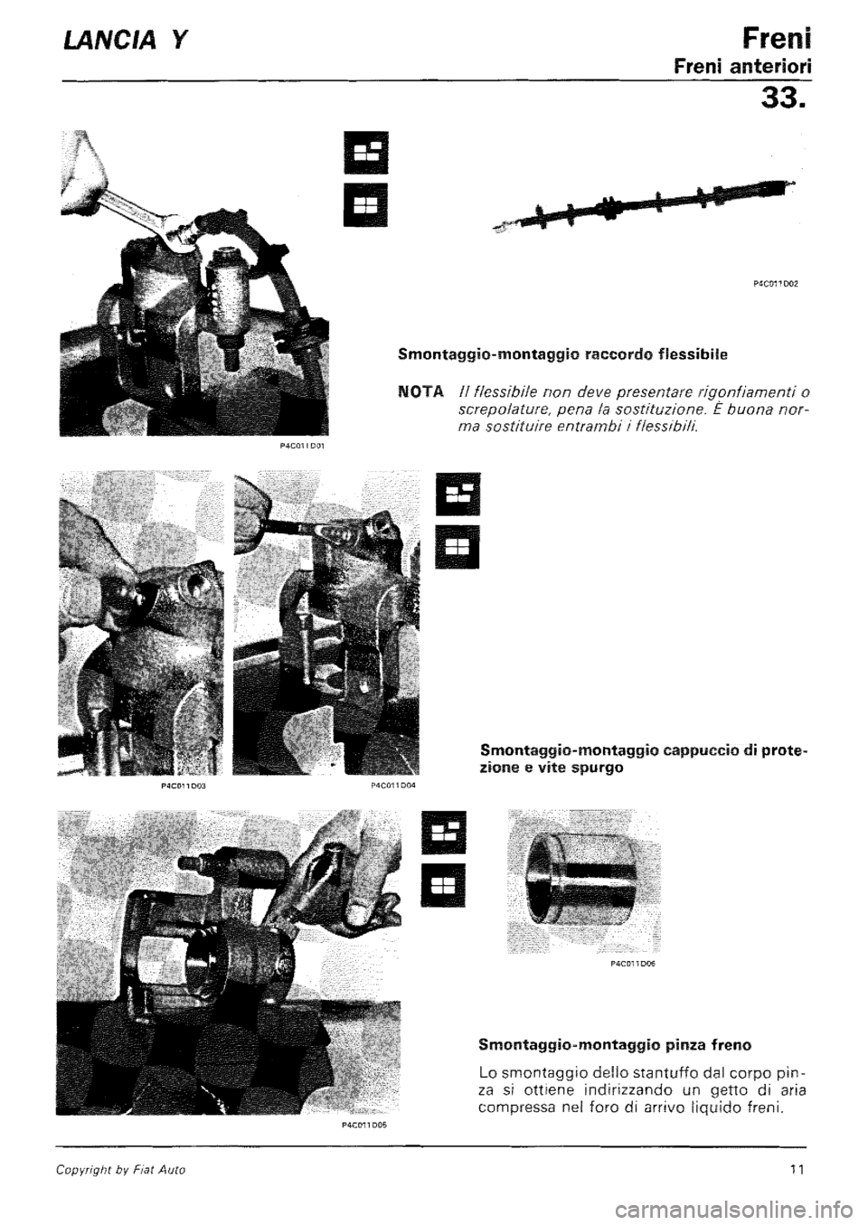 LANCIA Y 1997 Service Repair Manual LANCIA Y 1997 Service Repair Manual