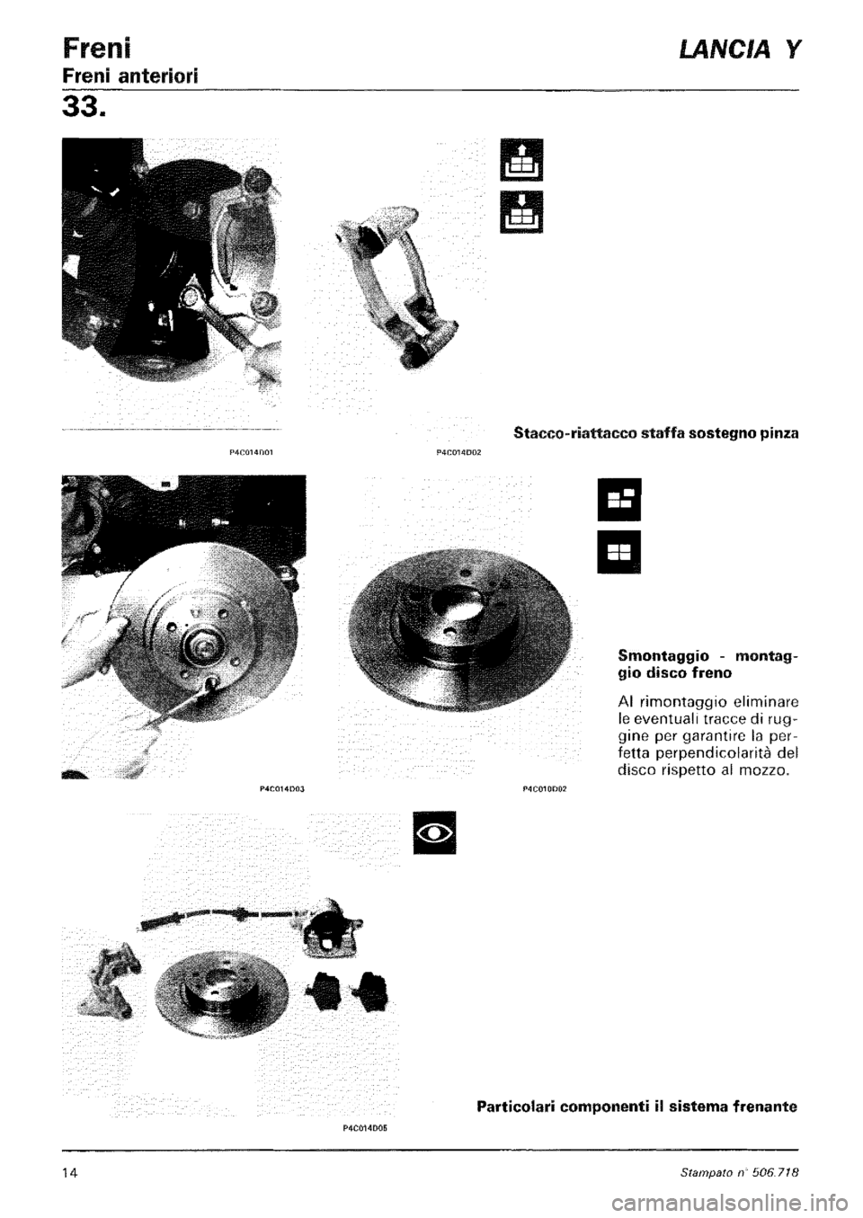 LANCIA Y 1997 Service Repair Manual LANCIA Y 1997 Service Repair Manual