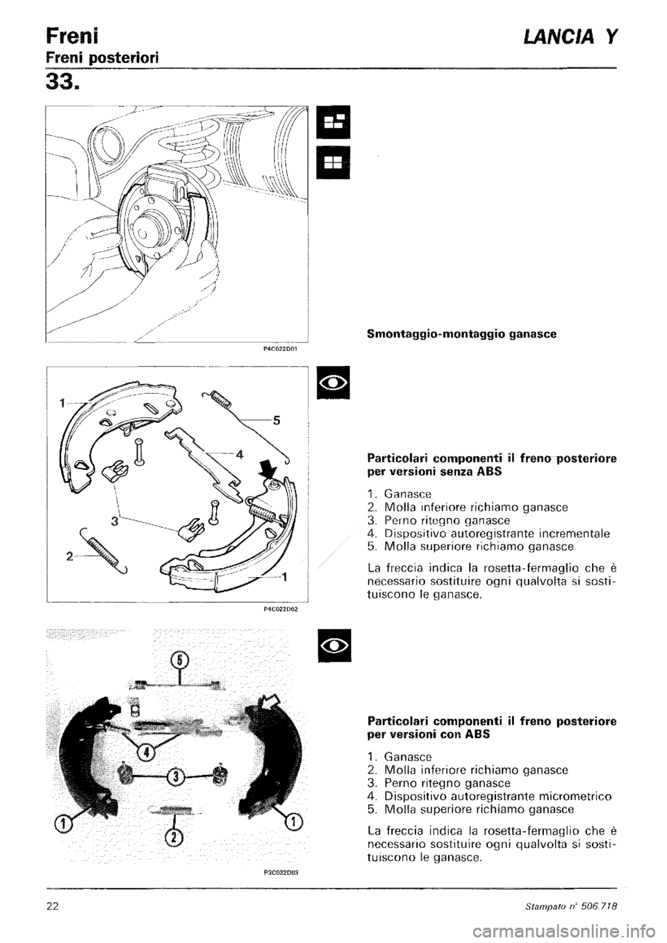 LANCIA Y 1997 Service Repair Manual LANCIA Y 1997 Service Repair Manual