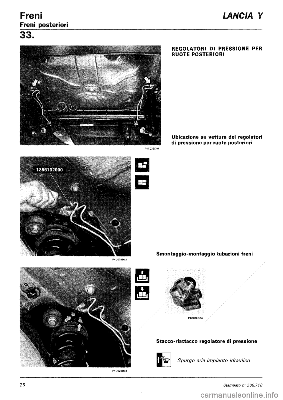 LANCIA Y 1997 Service Repair Manual LANCIA Y 1997 Service Repair Manual