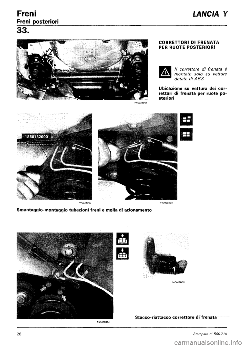 LANCIA Y 1997 Service Repair Manual LANCIA Y 1997 Service Repair Manual
