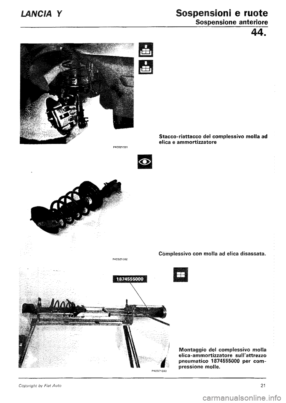 LANCIA Y 1997  Service Repair Manual 