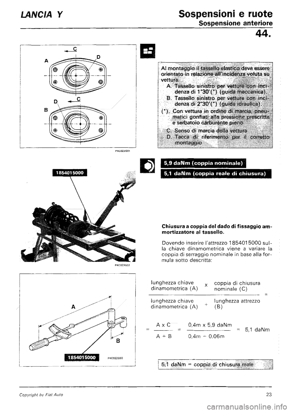 LANCIA Y 1997  Service Repair Manual 