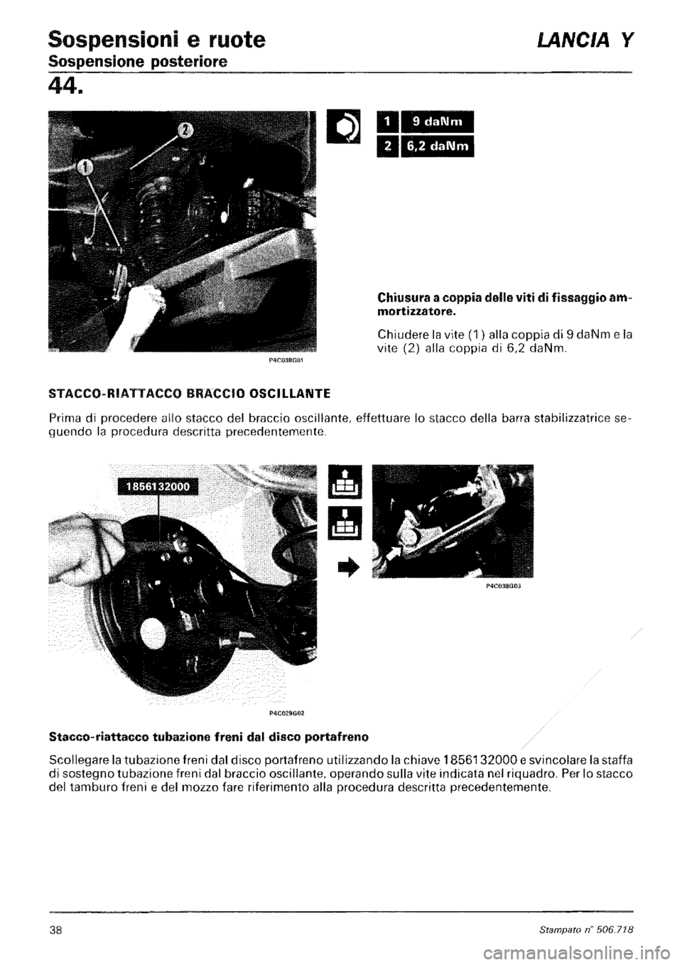 LANCIA Y 1997  Service Repair Manual 