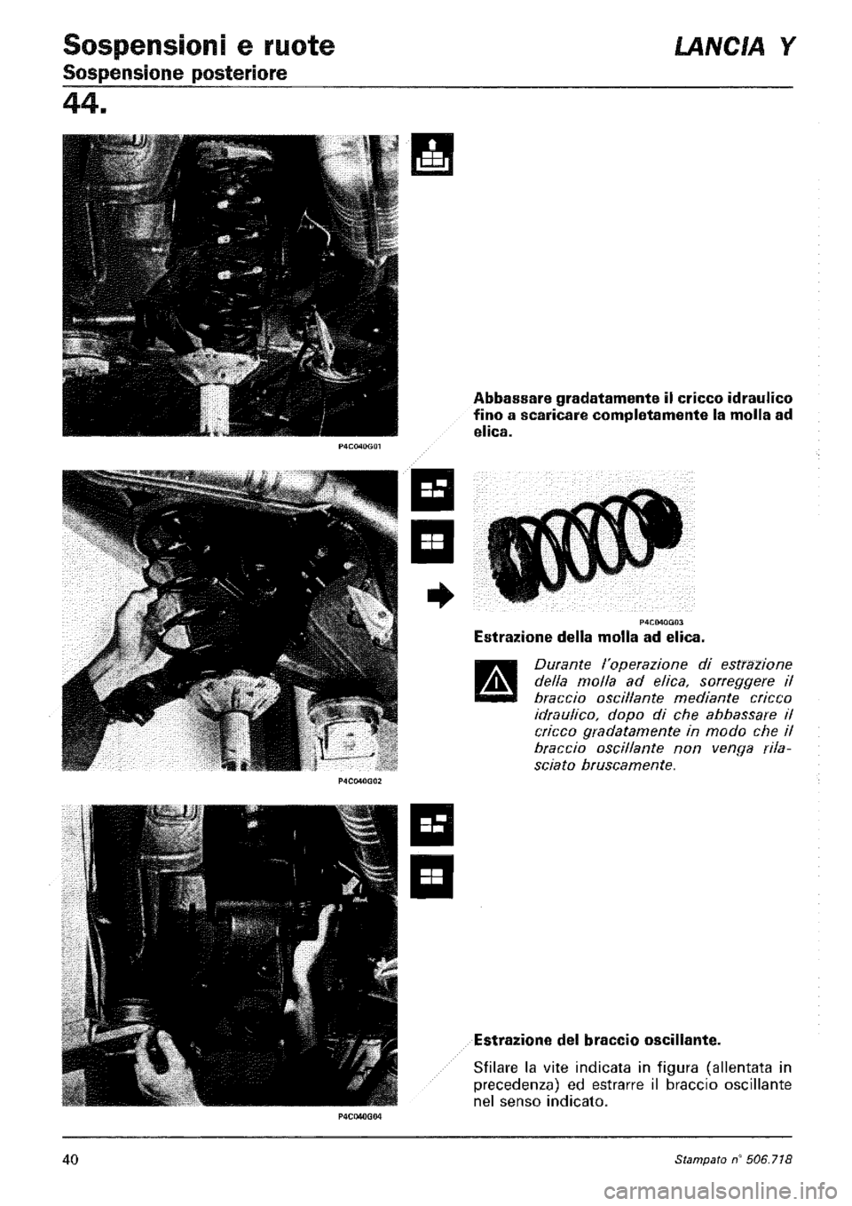 LANCIA Y 1997  Service Repair Manual 