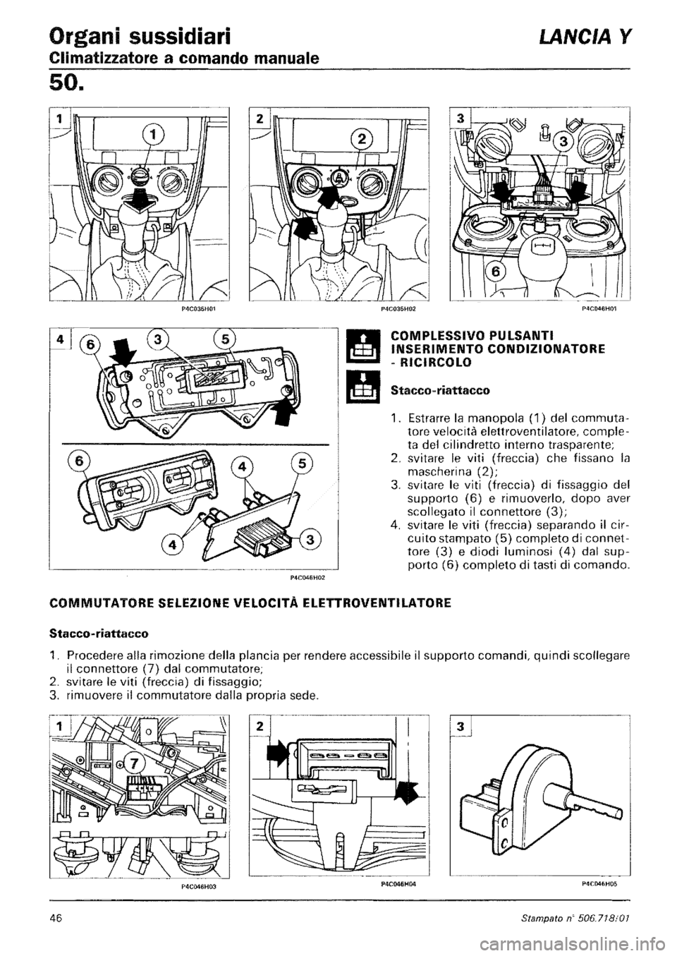 LANCIA Y 1997 Service Repair Manual LANCIA Y 1997 Service Repair Manual