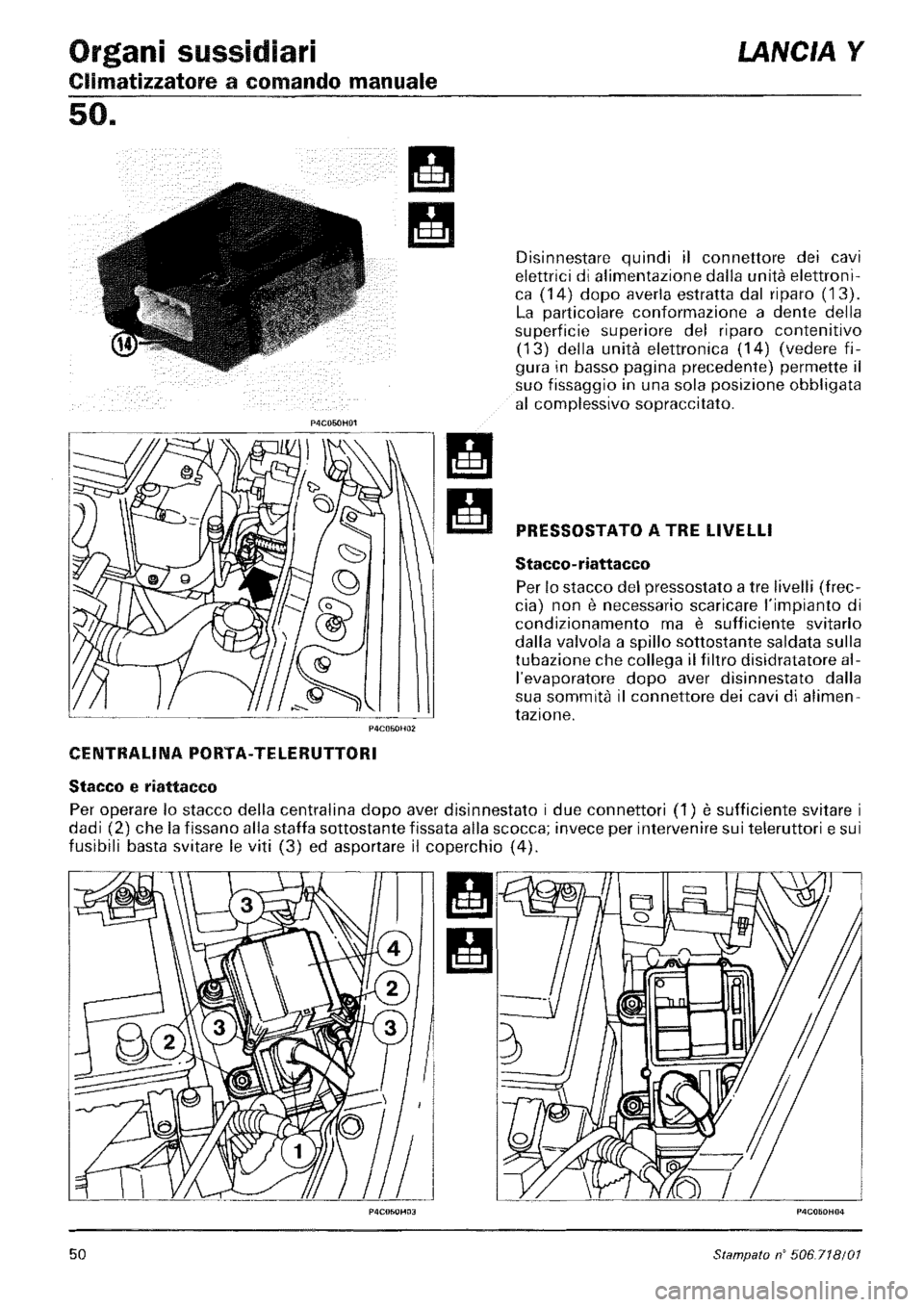 LANCIA Y 1997 Service Repair Manual LANCIA Y 1997 Service Repair Manual