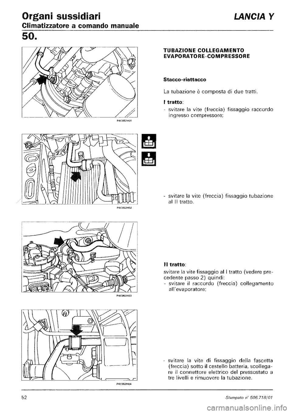 LANCIA Y 1997 Service Repair Manual LANCIA Y 1997 Service Repair Manual