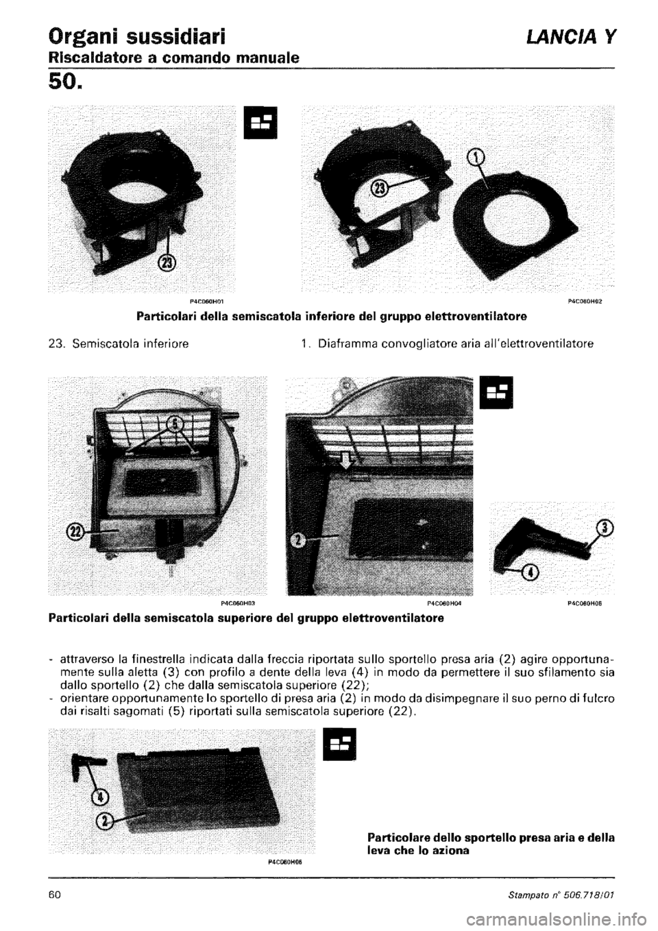LANCIA Y 1997 Service Repair Manual LANCIA Y 1997 Service Repair Manual