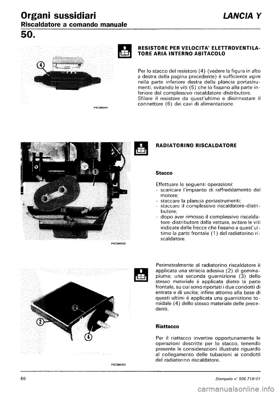 LANCIA Y 1997 Service Repair Manual LANCIA Y 1997 Service Repair Manual