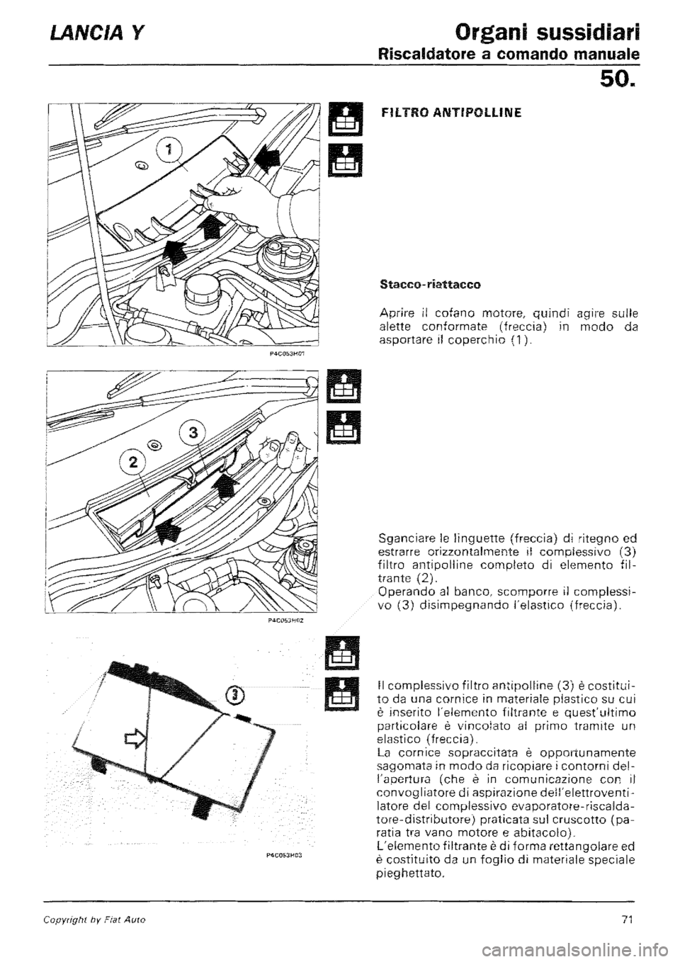 LANCIA Y 1997 Service Repair Manual LANCIA Y 1997 Service Repair Manual