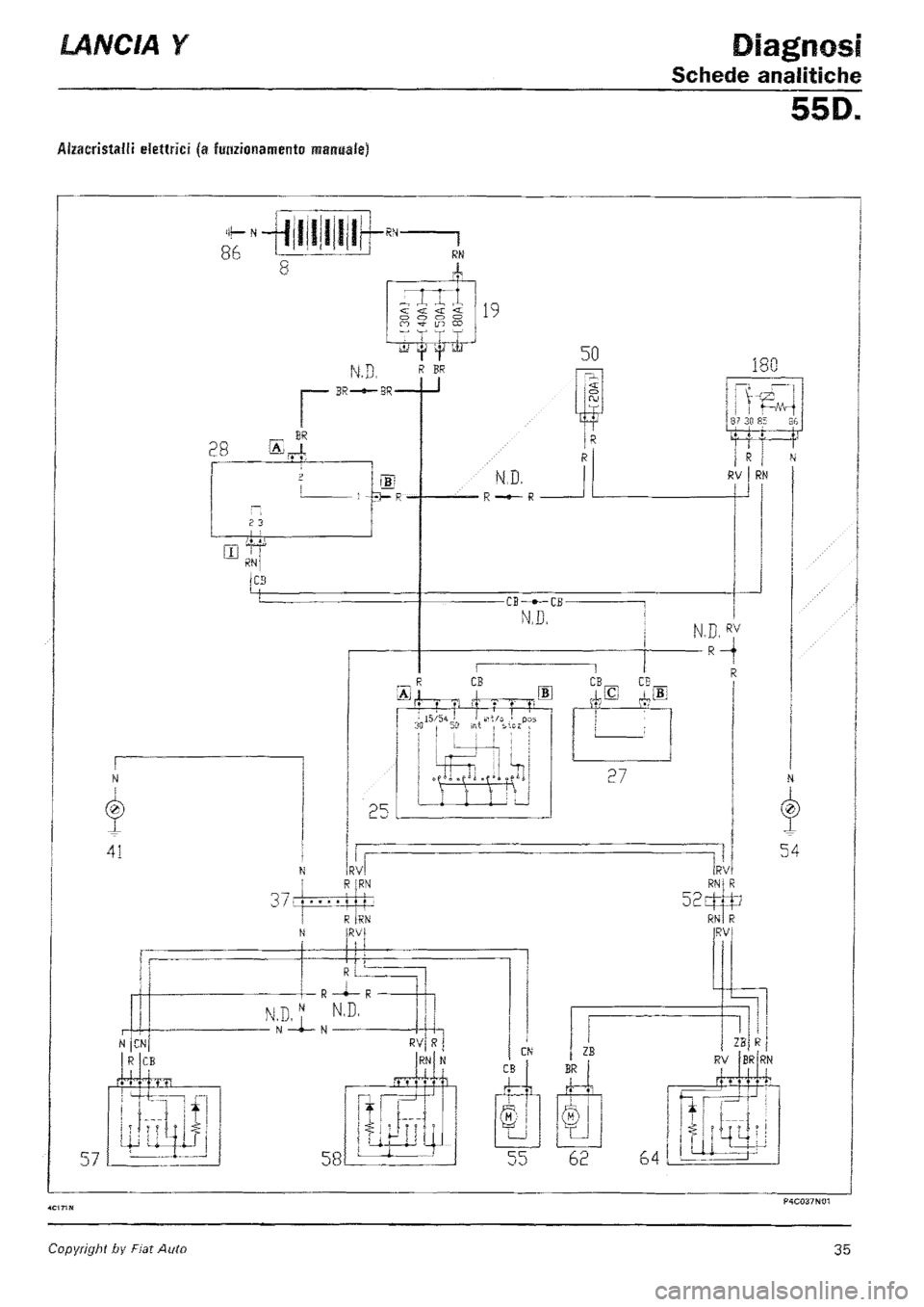 LANCIA Y 1997 Service Repair Manual LANCIA Y 1997 Service Repair Manual