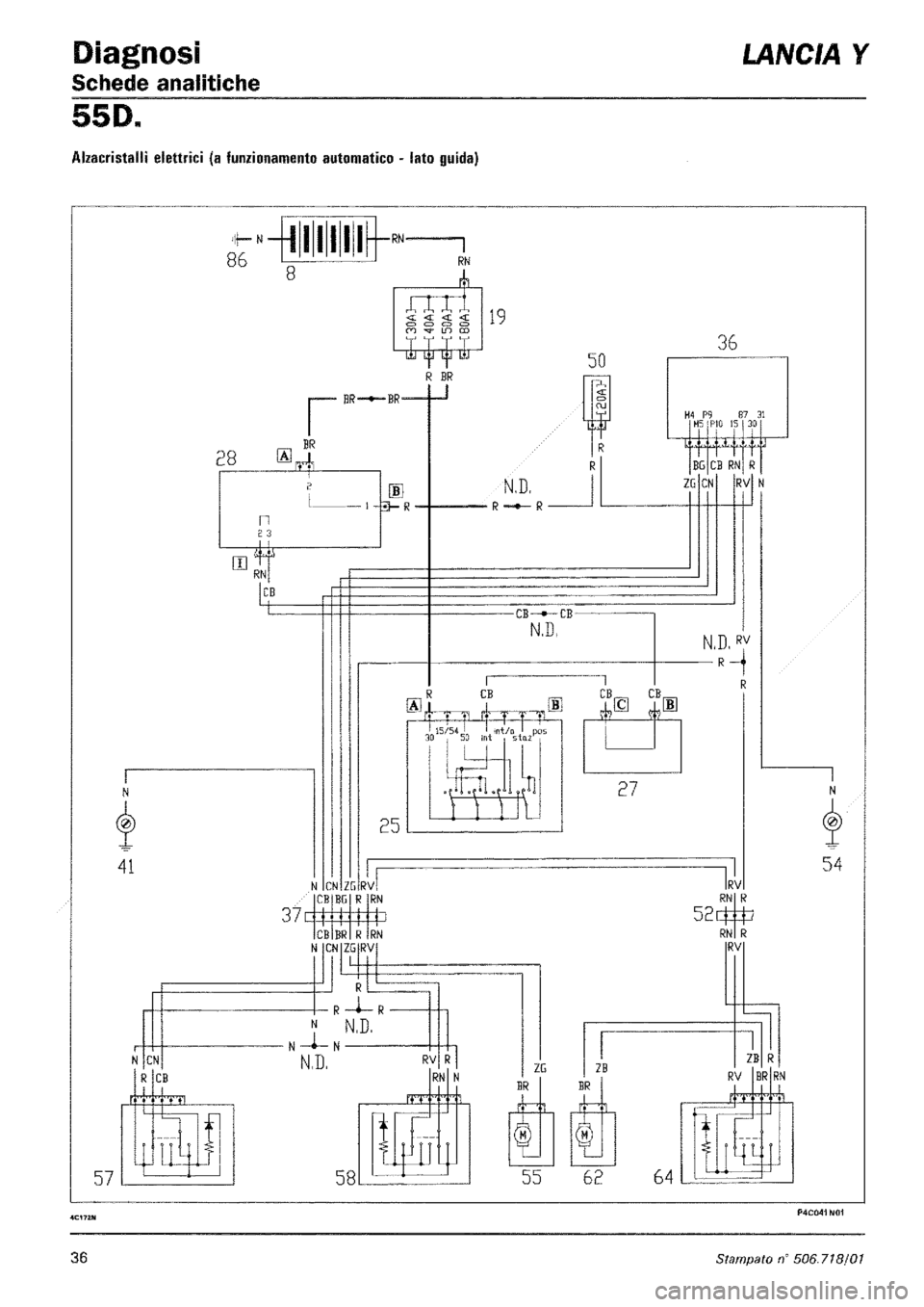 LANCIA Y 1997 Service Repair Manual LANCIA Y 1997 Service Repair Manual