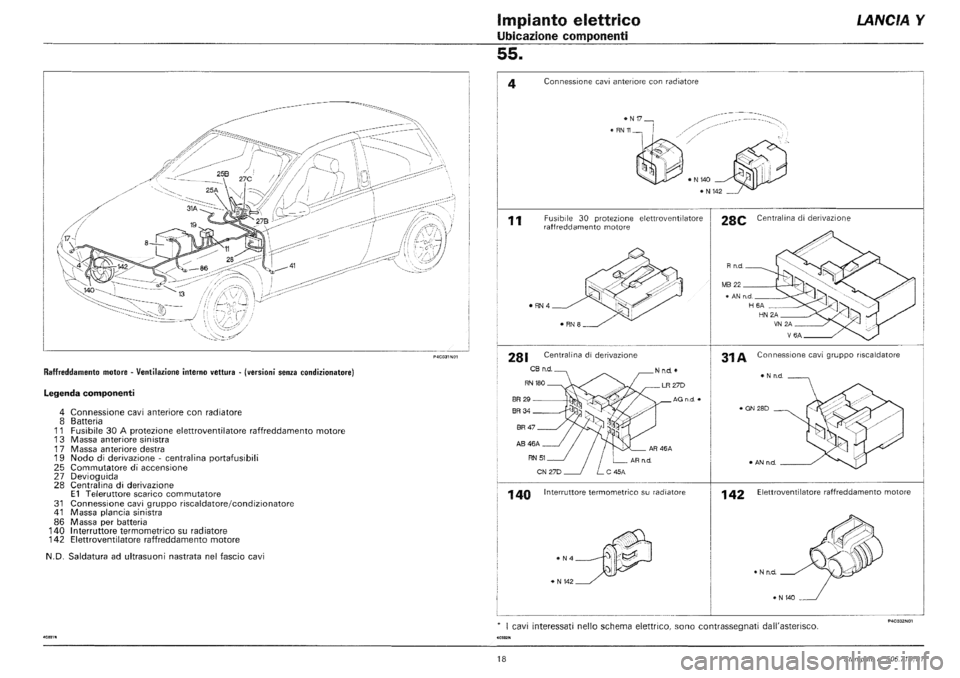 LANCIA Y 1997  Service Repair Manual 