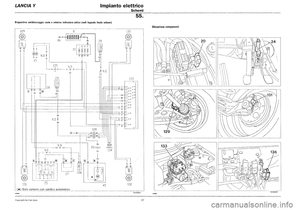 LANCIA Y 1997  Service Repair Manual 