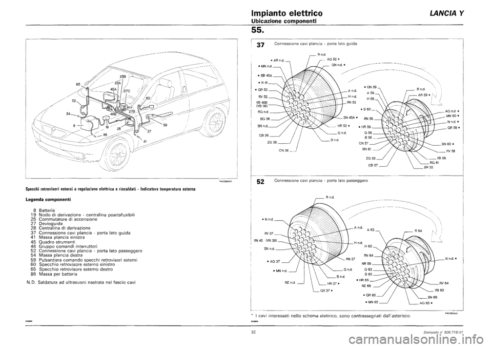 LANCIA Y 1997  Service Repair Manual 