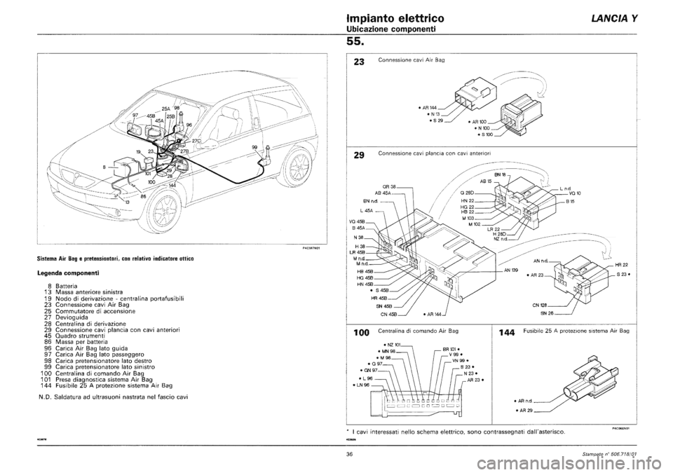 LANCIA Y 1997  Service Repair Manual 