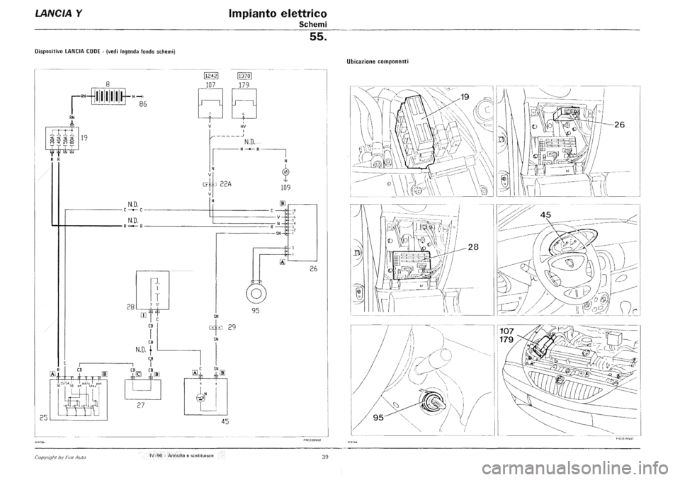 LANCIA Y 1997  Service Repair Manual 