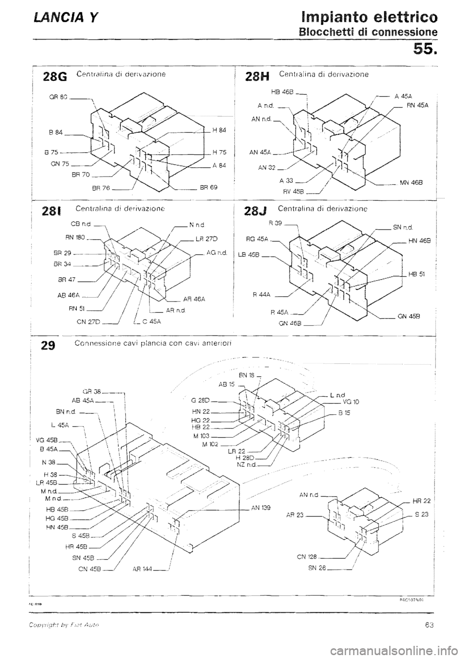 LANCIA Y 1997 Service Repair Manual LANCIA Y 1997 Service Repair Manual