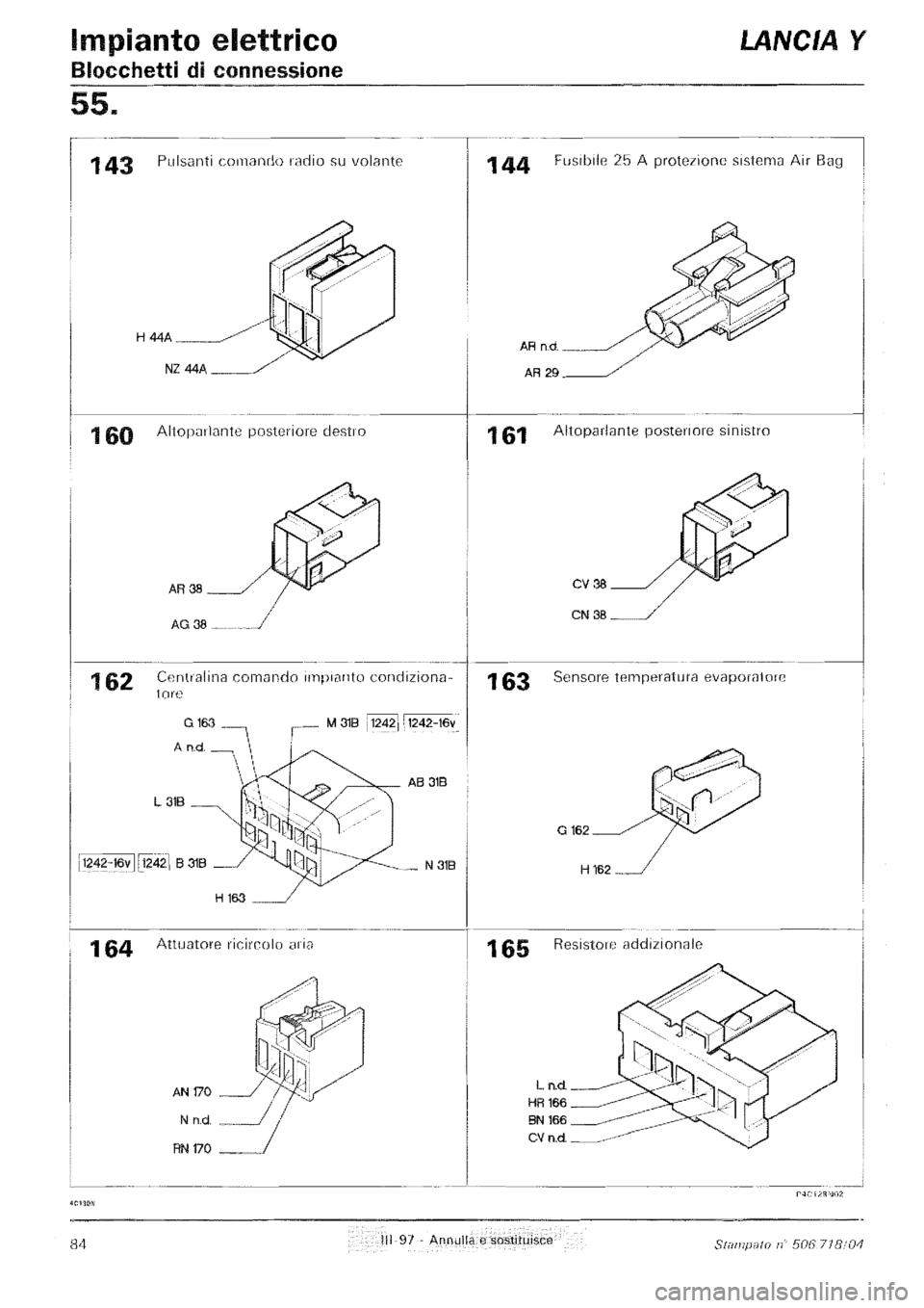 LANCIA Y 1997  Service Repair Manual 