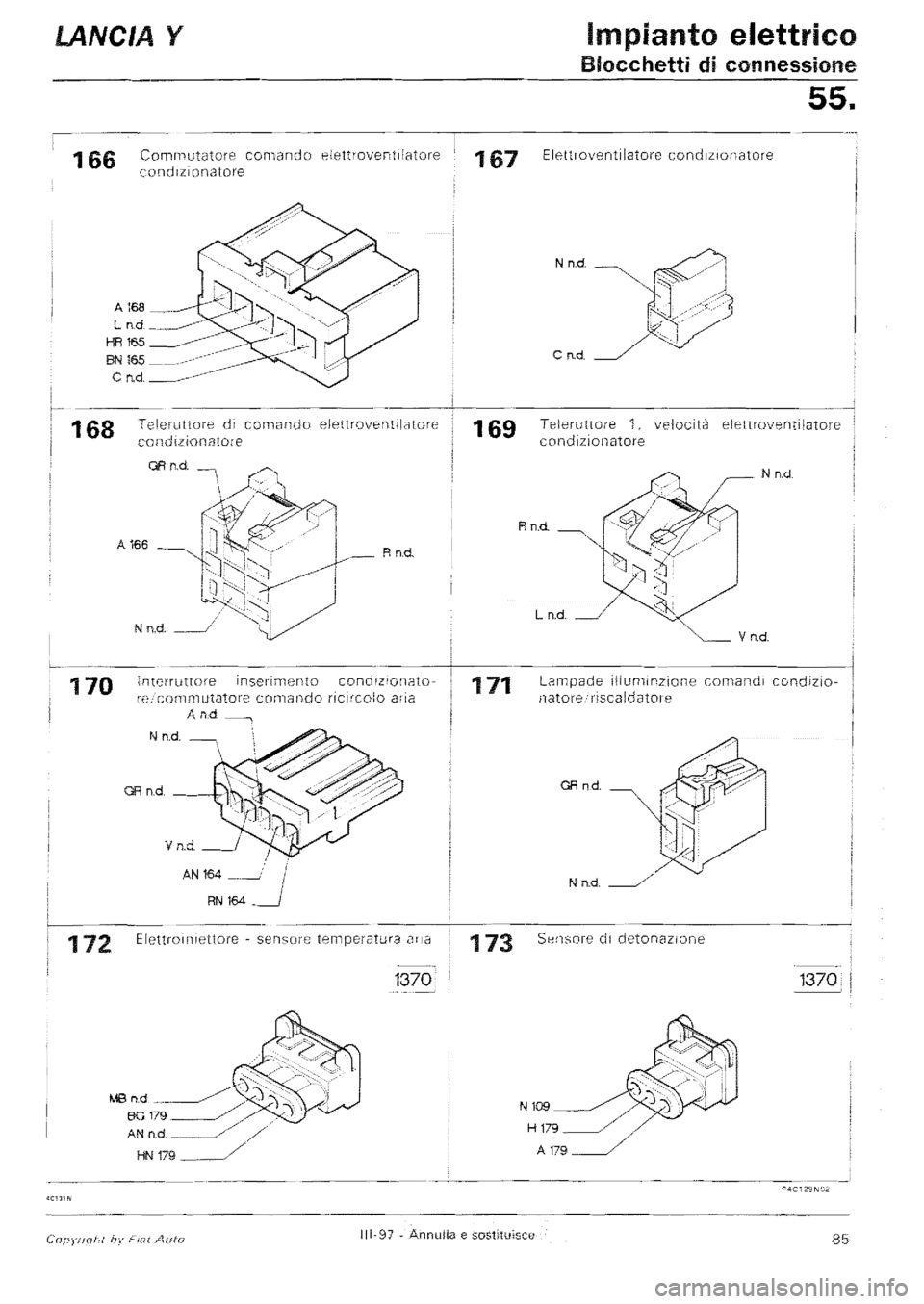 LANCIA Y 1997  Service Repair Manual 