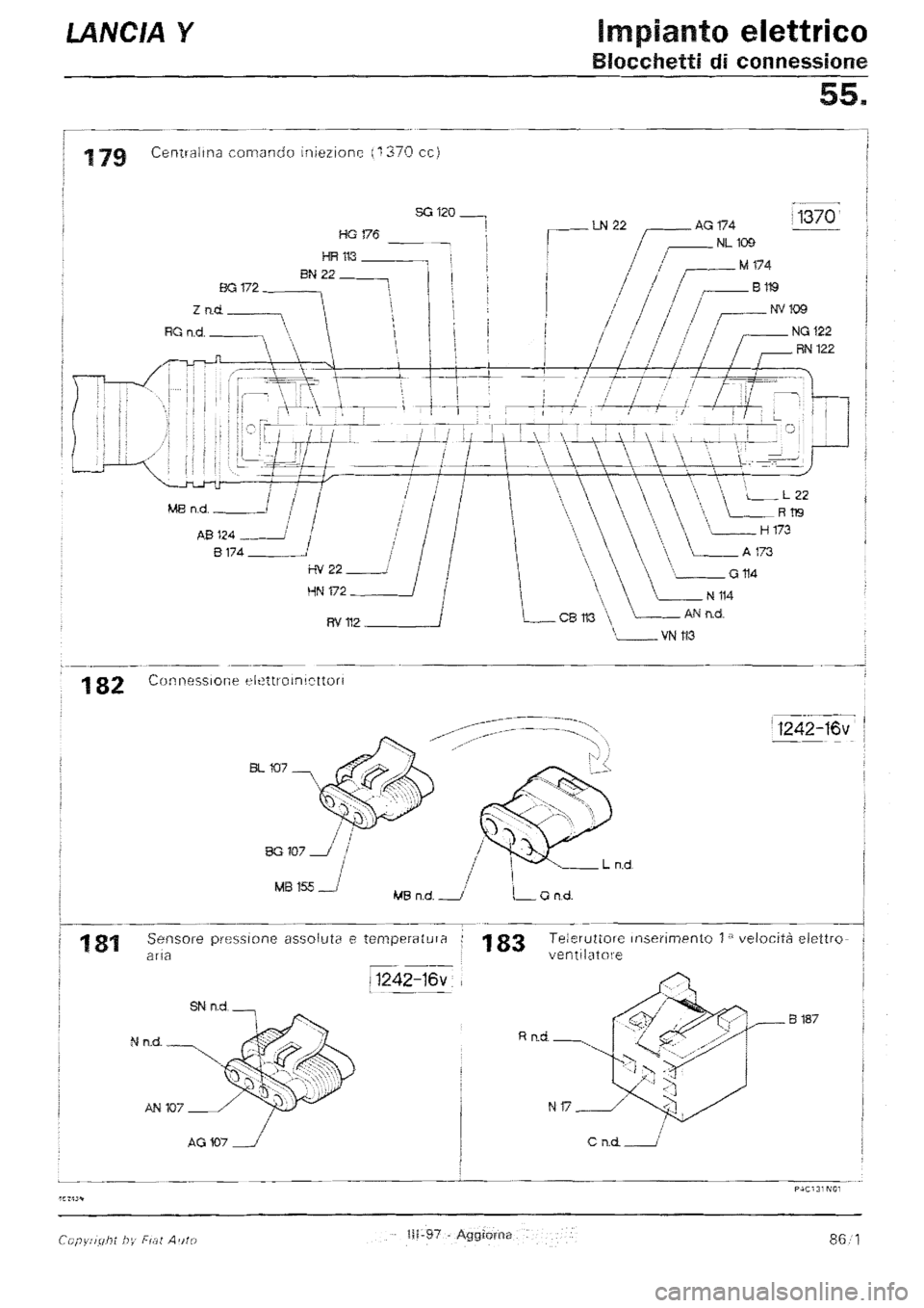 LANCIA Y 1997  Service Repair Manual 