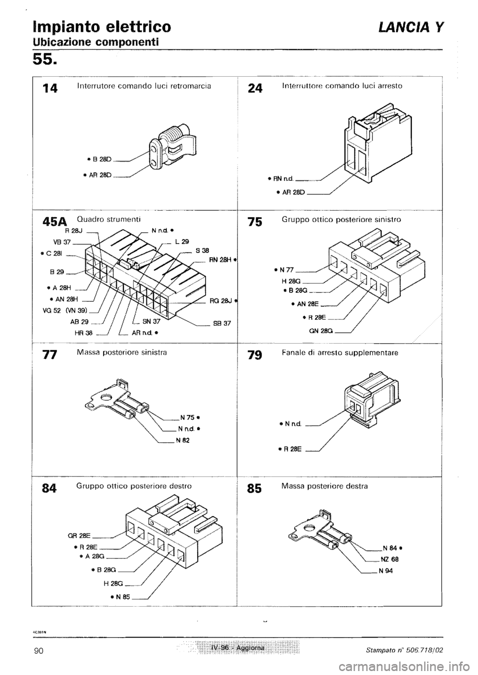 LANCIA Y 1997  Service Repair Manual 