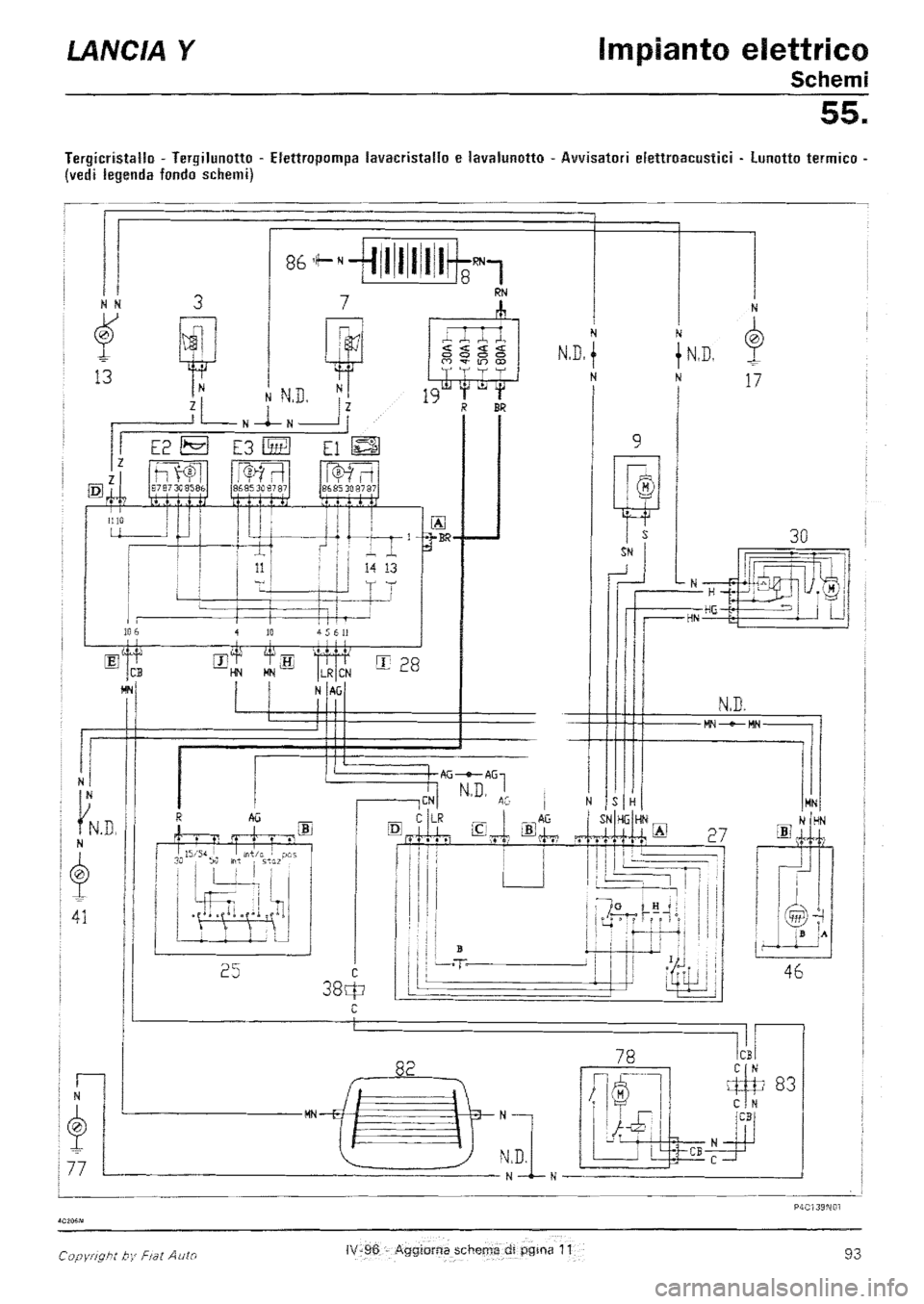 LANCIA Y 1997  Service Repair Manual 