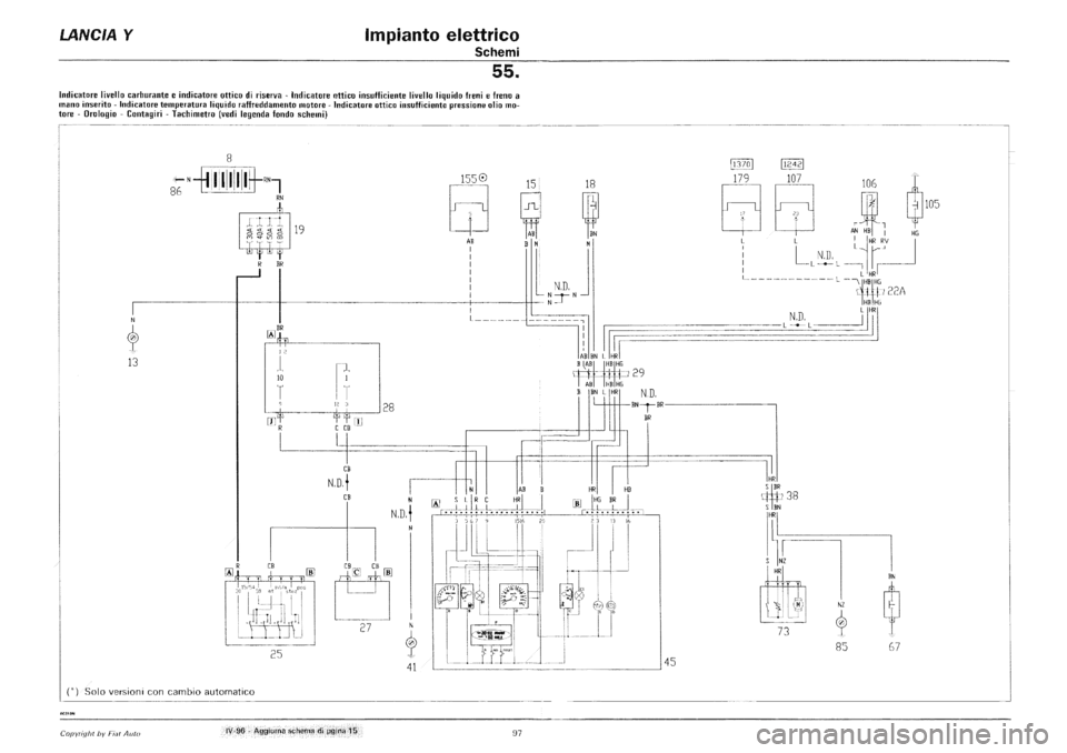 LANCIA Y 1997  Service Repair Manual 