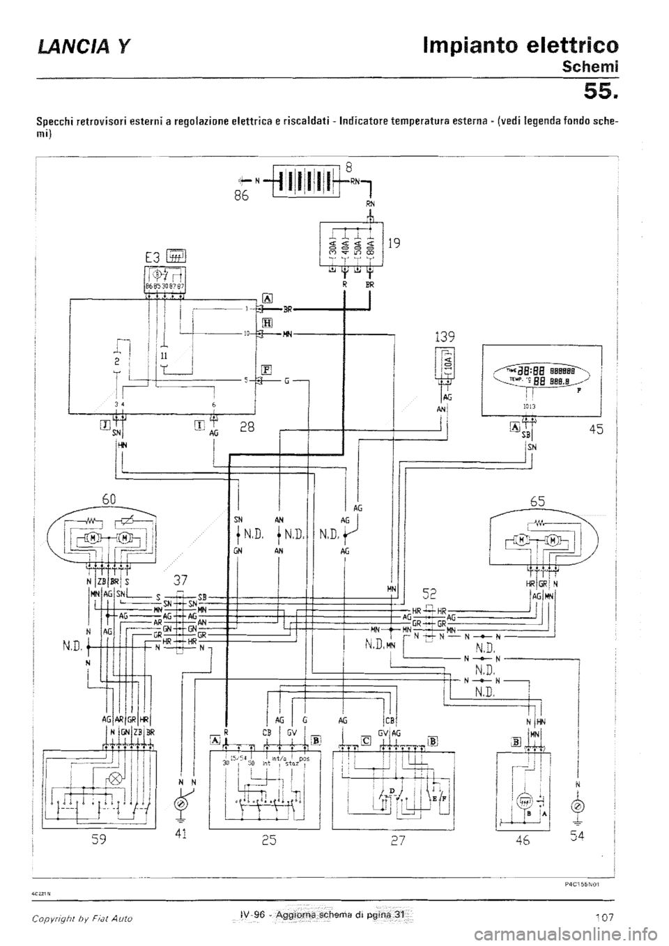 LANCIA Y 1997 Service Repair Manual LANCIA Y 1997 Service Repair Manual