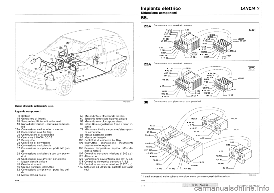 LANCIA Y 1997  Service Repair Manual 