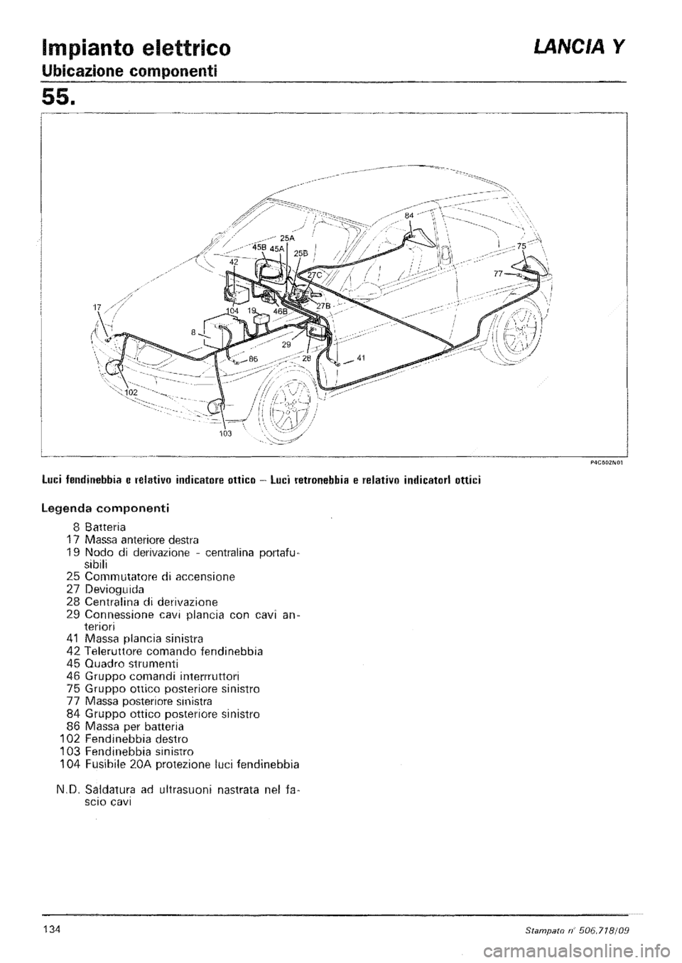 LANCIA Y 1997  Service Repair Manual 