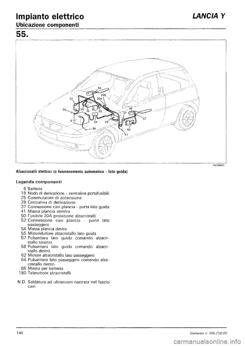 LANCIA Y 1997  Service Repair Manual 
