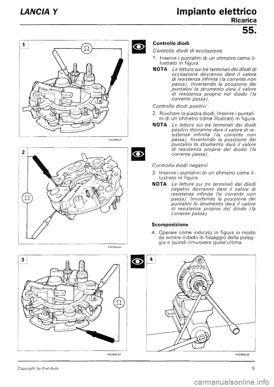 LANCIA Y 1997  Service Repair Manual 