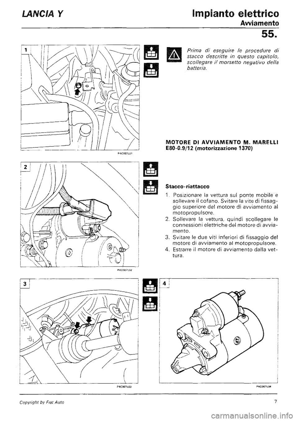 LANCIA Y 1997  Service Repair Manual 