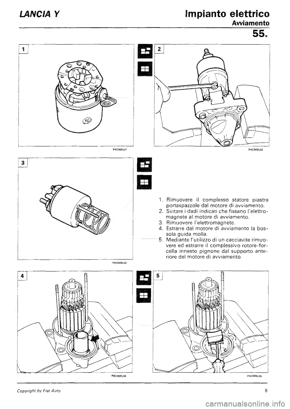 LANCIA Y 1997  Service Repair Manual 