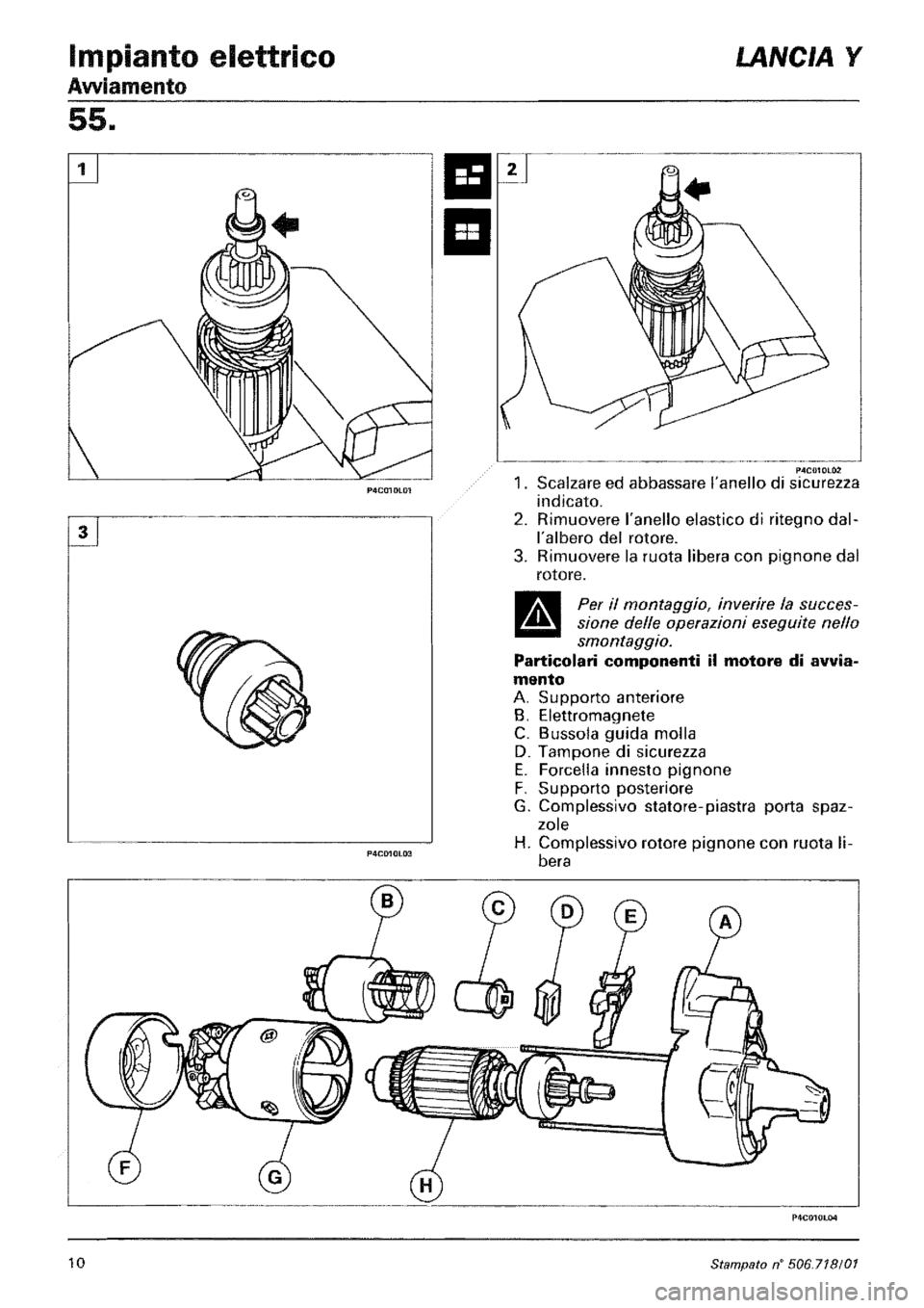 LANCIA Y 1997  Service Repair Manual 