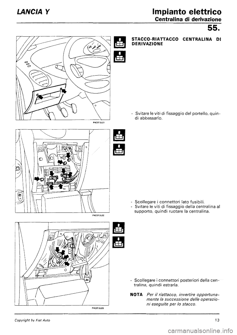 LANCIA Y 1997  Service Repair Manual 
