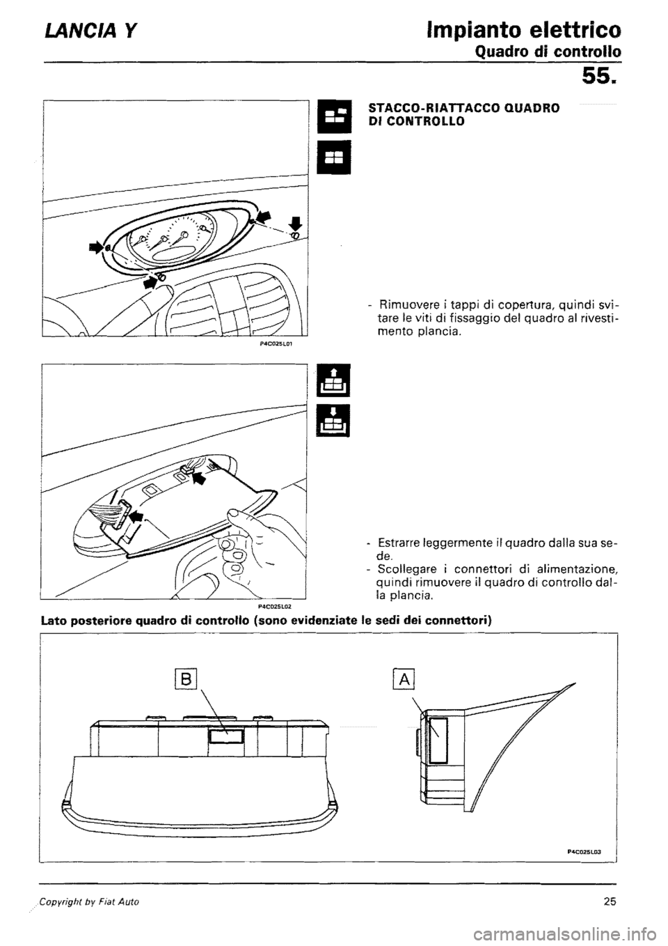 LANCIA Y 1997  Service Repair Manual 