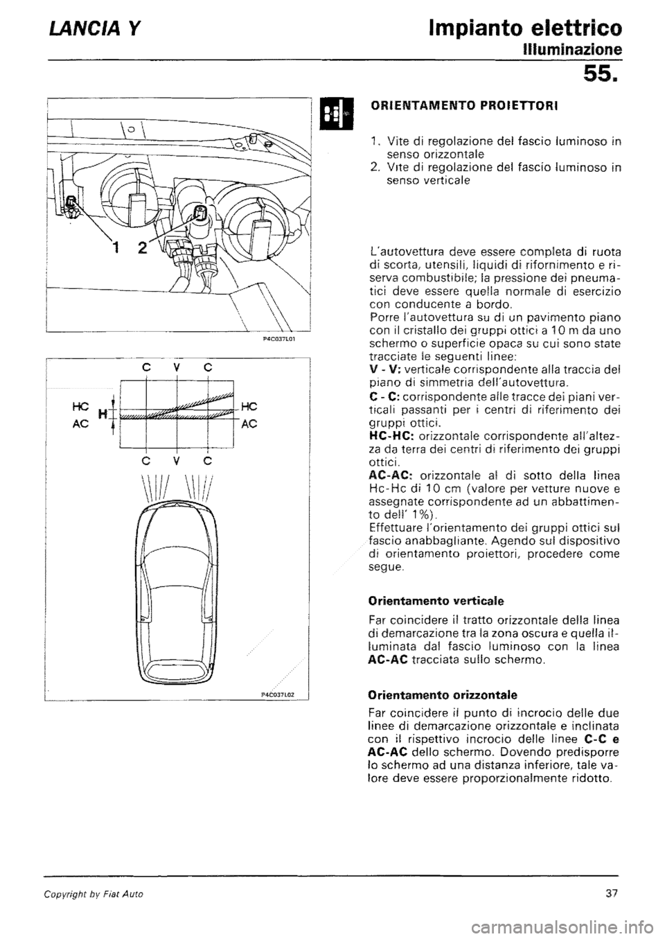 LANCIA Y 1997  Service Repair Manual 