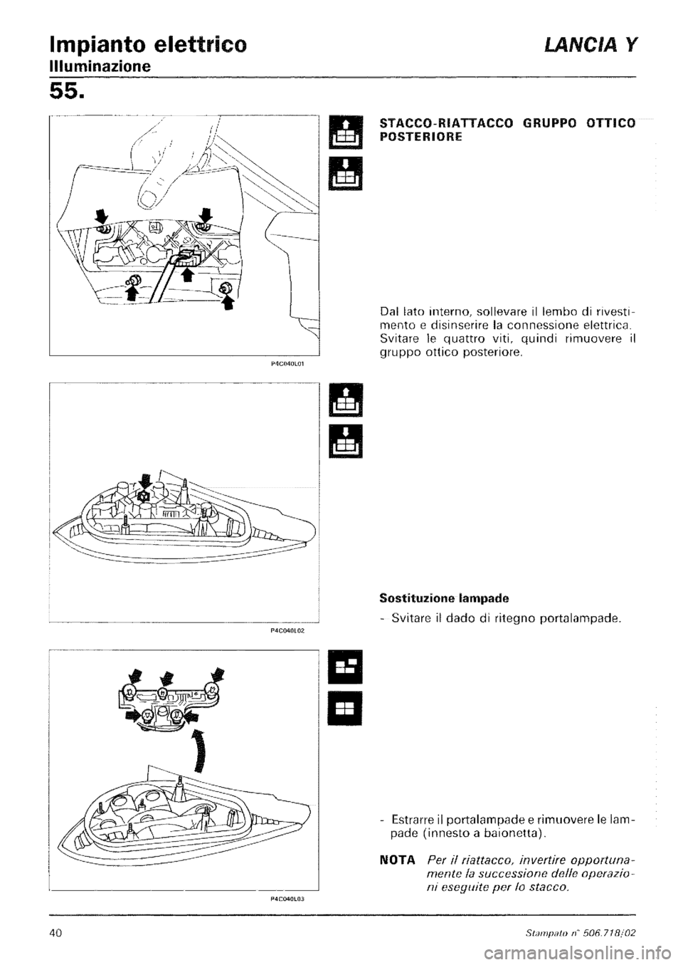 LANCIA Y 1997  Service Repair Manual 