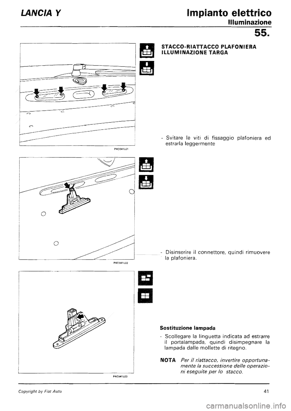 LANCIA Y 1997  Service Repair Manual 