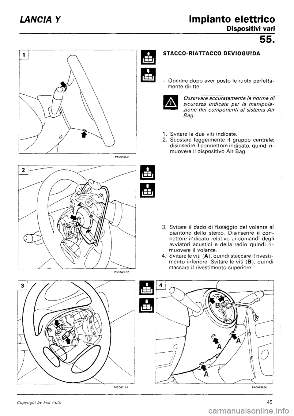 LANCIA Y 1997  Service Repair Manual 