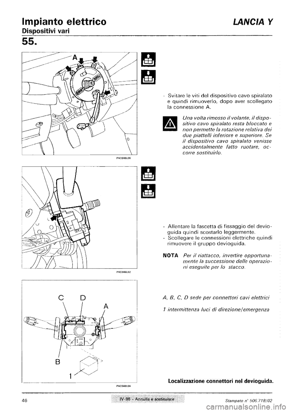 LANCIA Y 1997  Service Repair Manual 