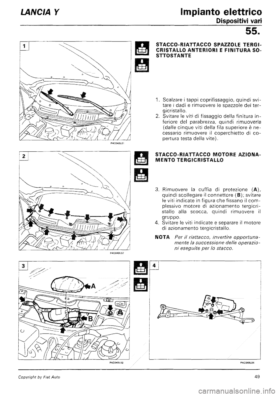 LANCIA Y 1997  Service Repair Manual 