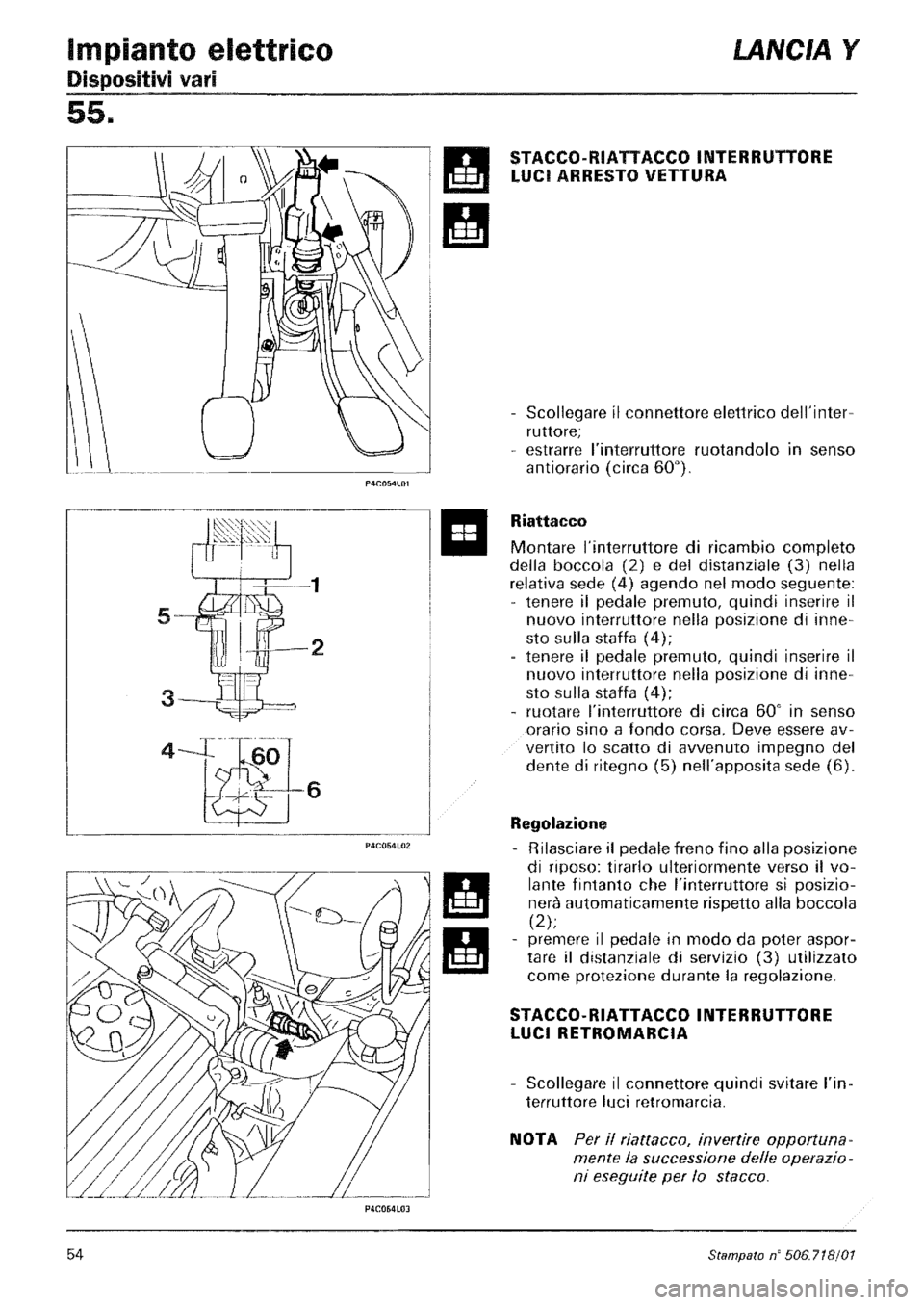 LANCIA Y 1997  Service Repair Manual 